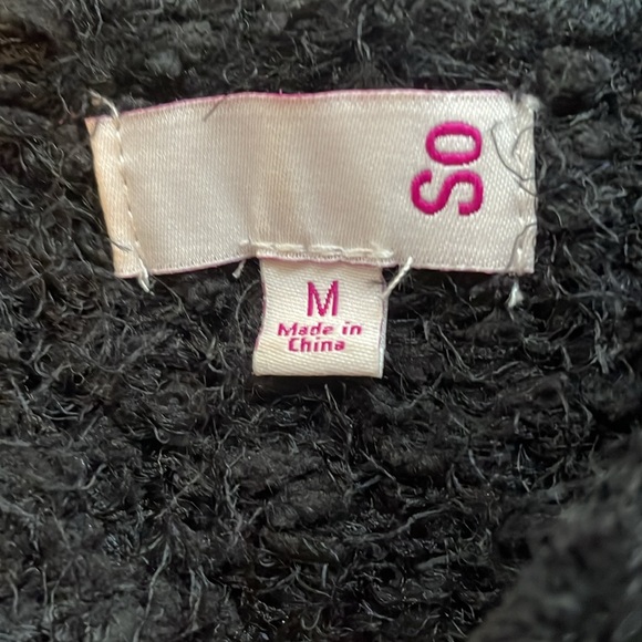 Soft Fuzzy Stripe Ombré Sweater Tunic, size M - Picture 2 of 6